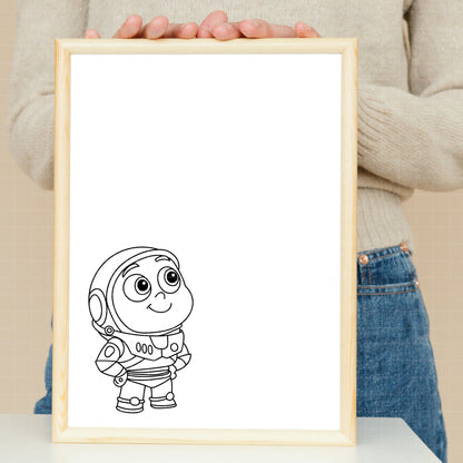 COD7157 - Toy story characters bundle line art, Disney clipart Svg, Png, Eps, Dxf, Jpeg, vector.
