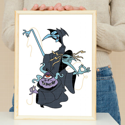 COD7203 - The Fates From Hercules bundle, Disney villains clipart Svg, Png, Eps, Dxf, Jpeg, vector.