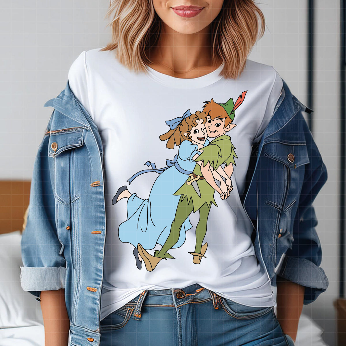 COD7209 - Peter pan & Wendy bundle, Disney clipart Svg, Png, Eps, Dxf, Jpeg, vector.