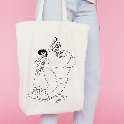 COD7221 - Genie of Aladdin bundle line art, Disney clipart Svg, Png, Eps, Dxf, Jpeg, vector.