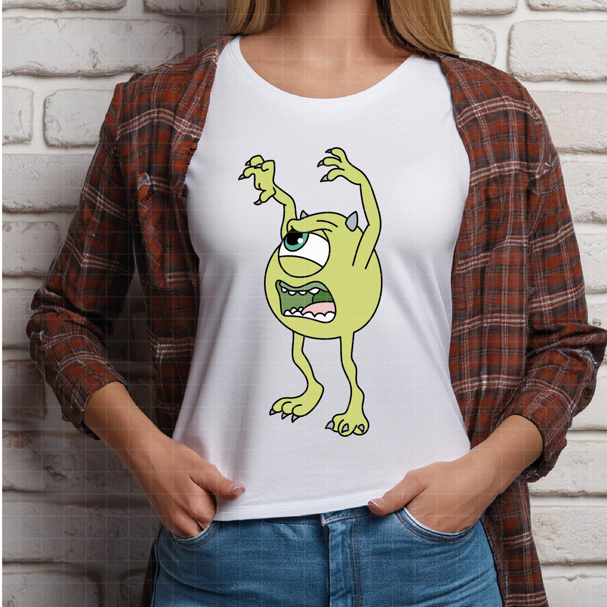 COD7224 - Mike Wasowski bundle, Disney clipart Svg, Png, Eps, Dxf, Jpeg, vector.