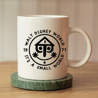 COD7293 - Disney Castle It's a Small World bundle, Disneyland clipart Svg, Png, Eps, Dxf, Jpeg, vector.