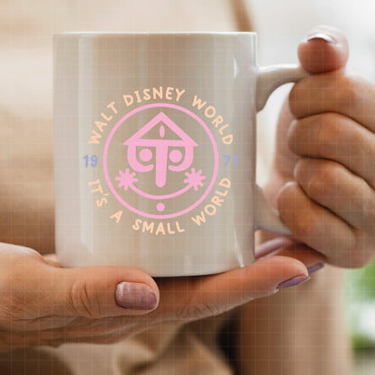 COD7303 - Disney Castle It's a Small World bundle, Disneyland clipart Svg, Png, Eps, Dxf, Jpeg, vector.