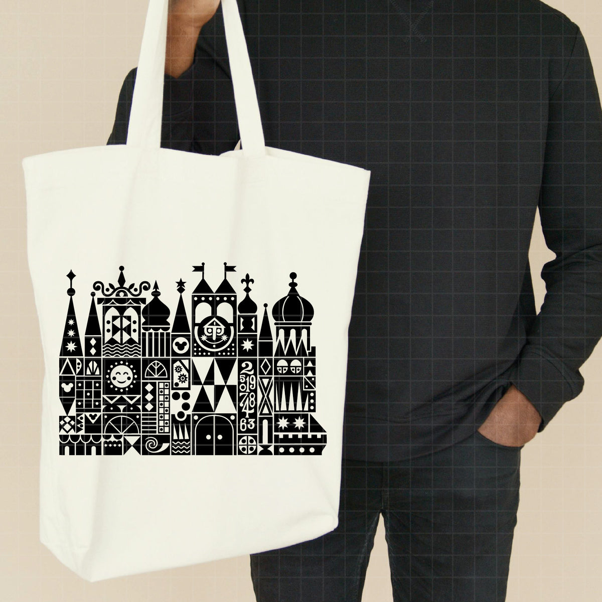 COD7304 - Disney Castle It's a Small World bundle, Disneyland clipart Svg, Png, Eps, Dxf, Jpeg, vector.