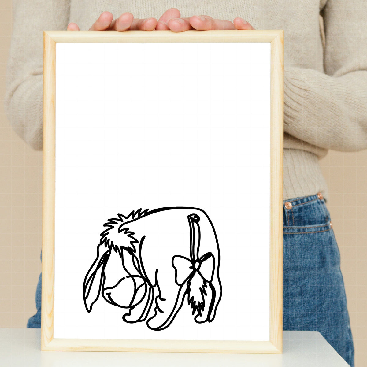 COD7309 - Eeyore bundle Doodles, Disney clipart Svg, Png, Eps, Dxf, Jpeg, vector.