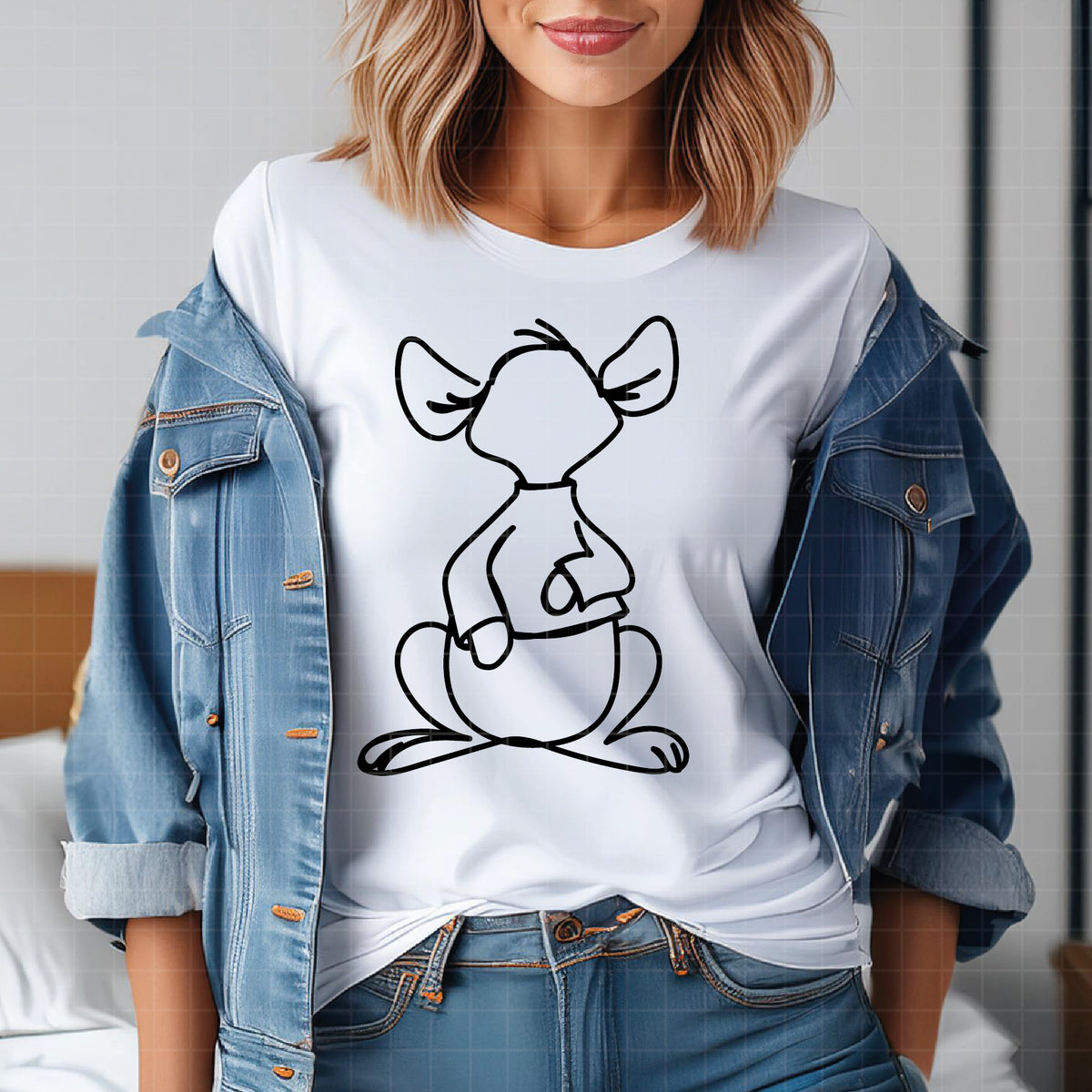 COD7310 - Roo & Kanga bundle Doodles, Disney clipart Svg, Png, Eps, Dxf, Jpeg, vector.