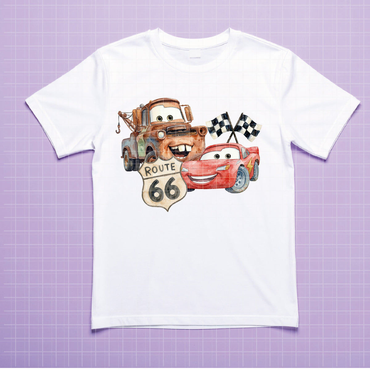 COD7324 - Cars Birthdays PNG bundle Watercolor, Disney clipart.