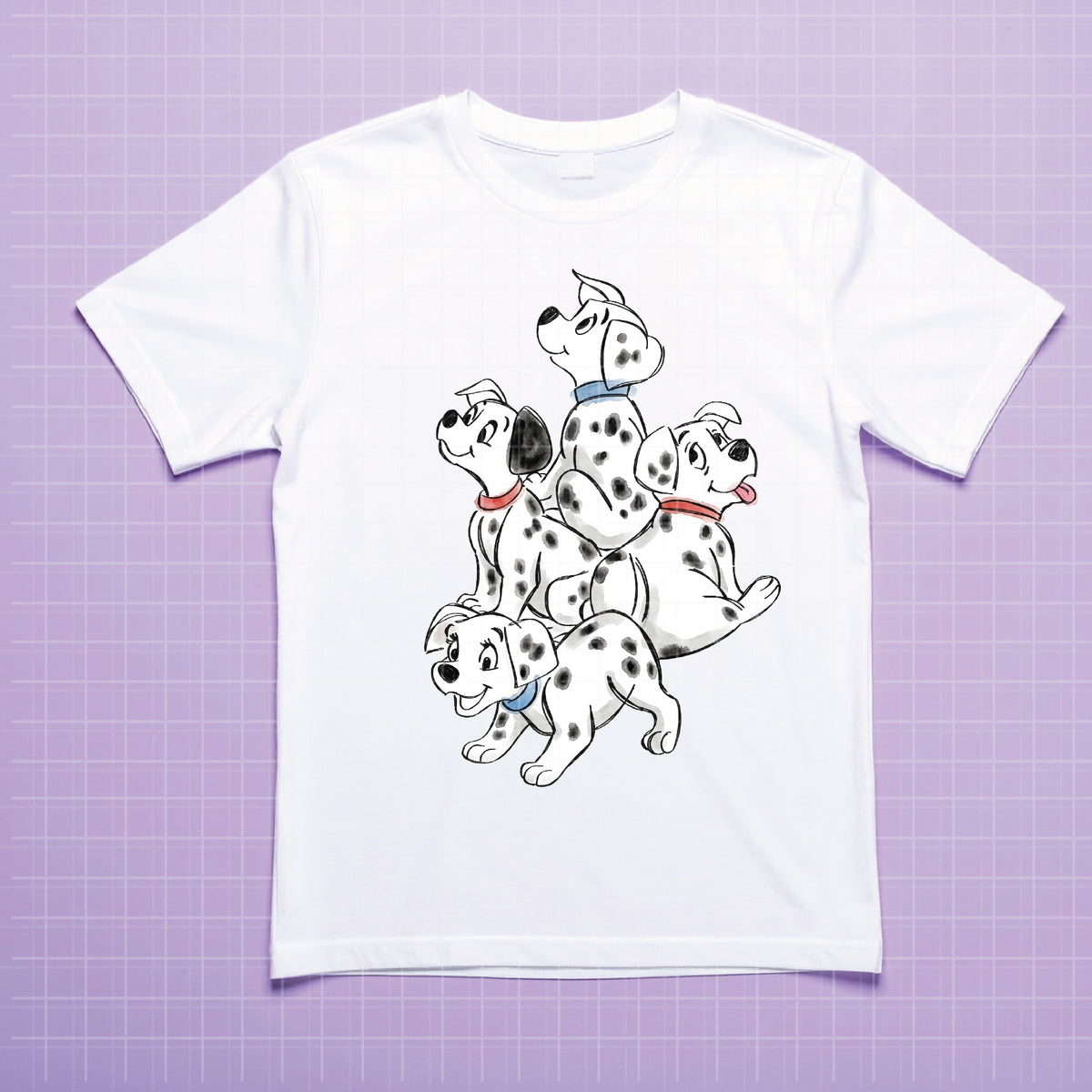COD7335 - 101 Dalmatians PNG bundle Watercolor, Disney clipart.