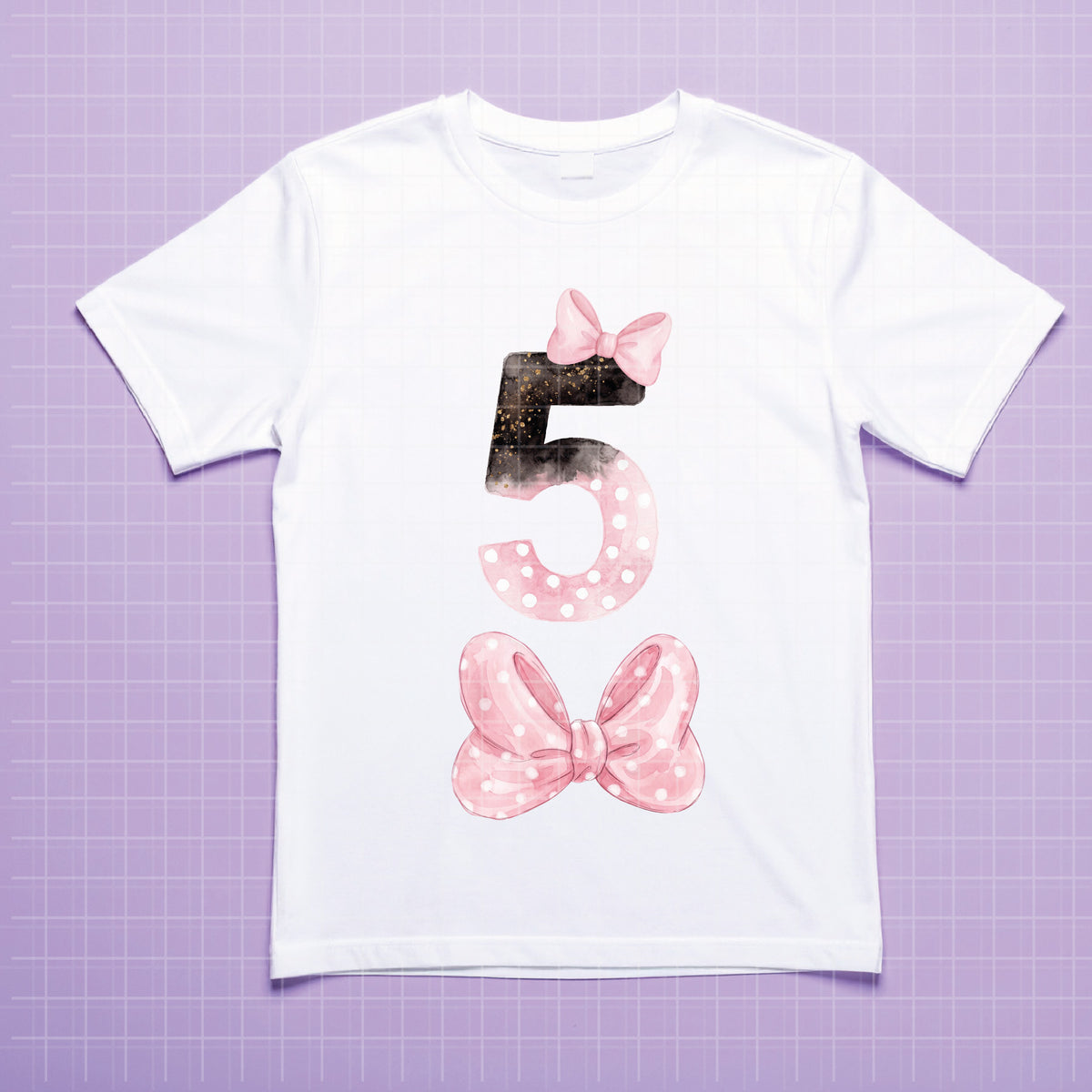 COD7339 - Minnie's Birthday PNG bundle Watercolor, Disney clipart.