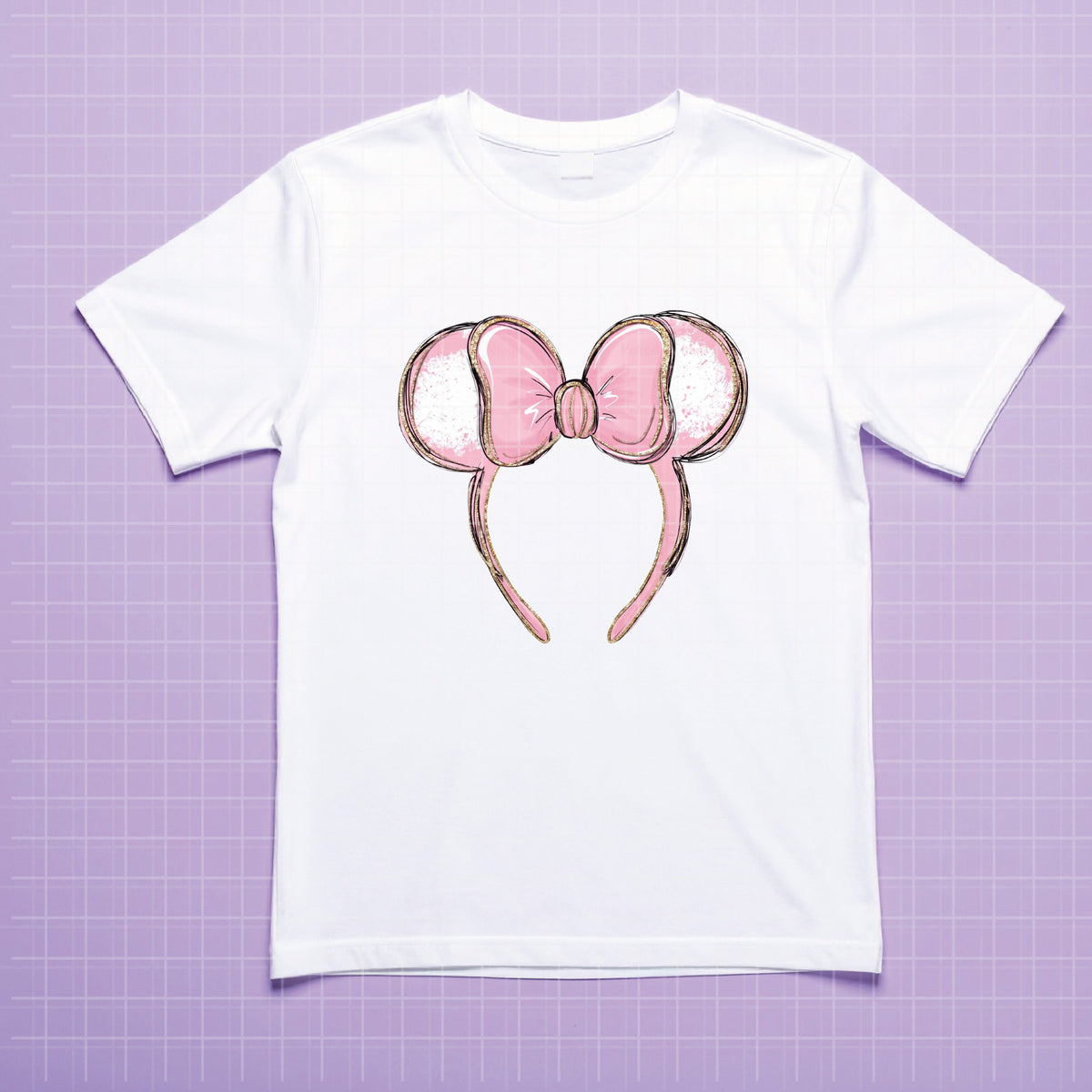 COD7340 - Minnie PNG bundle Watercolor, Disney clipart.