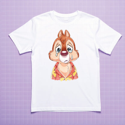 COD7346 - Chip & Dale PNG bundle Watercolor, Disney clipart.