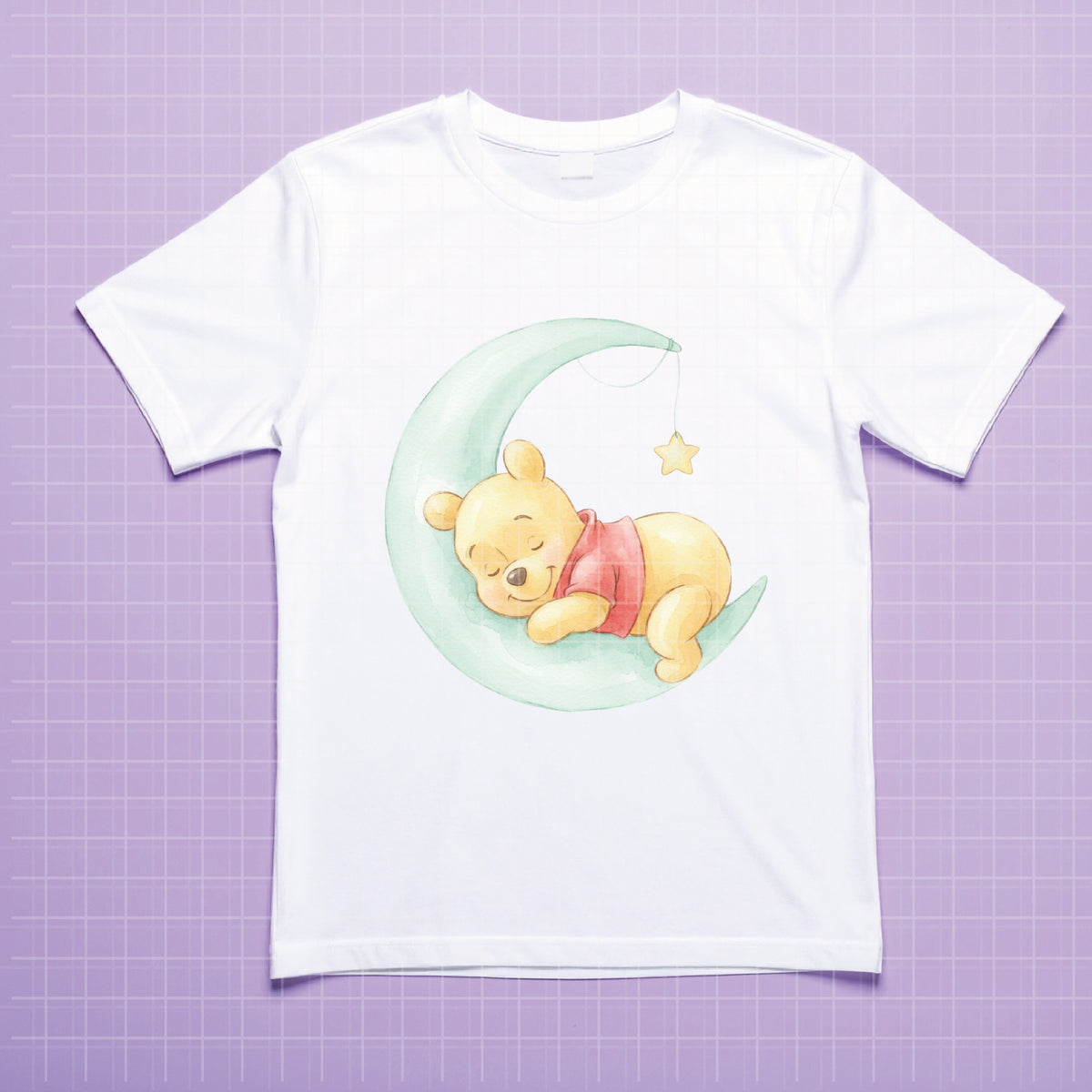 COD7357 - Winnie the Pooh PNG bundle Watercolor, Disney clipart.