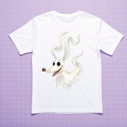 COD7362 - Zero, The nightmare before christmas PNG bundle Watercolor, Disney Halloween clipart.