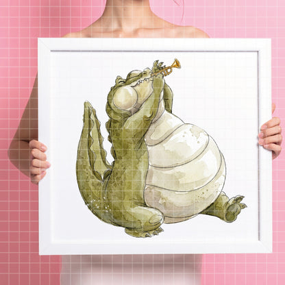 COD7399 - The Princess and the Frog PNG bundle Watercolor, Disney clipart.