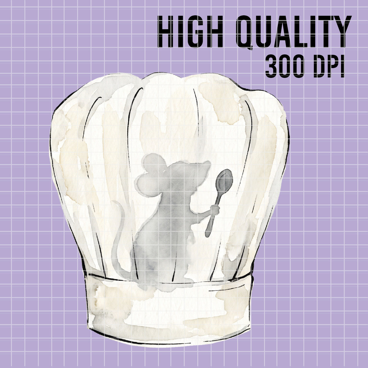 COD7403 - Ratatouille PNG bundle Watercolor, Disney clipart.