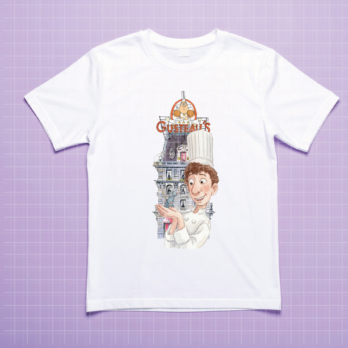 COD7403 - Ratatouille PNG bundle Watercolor, Disney clipart.