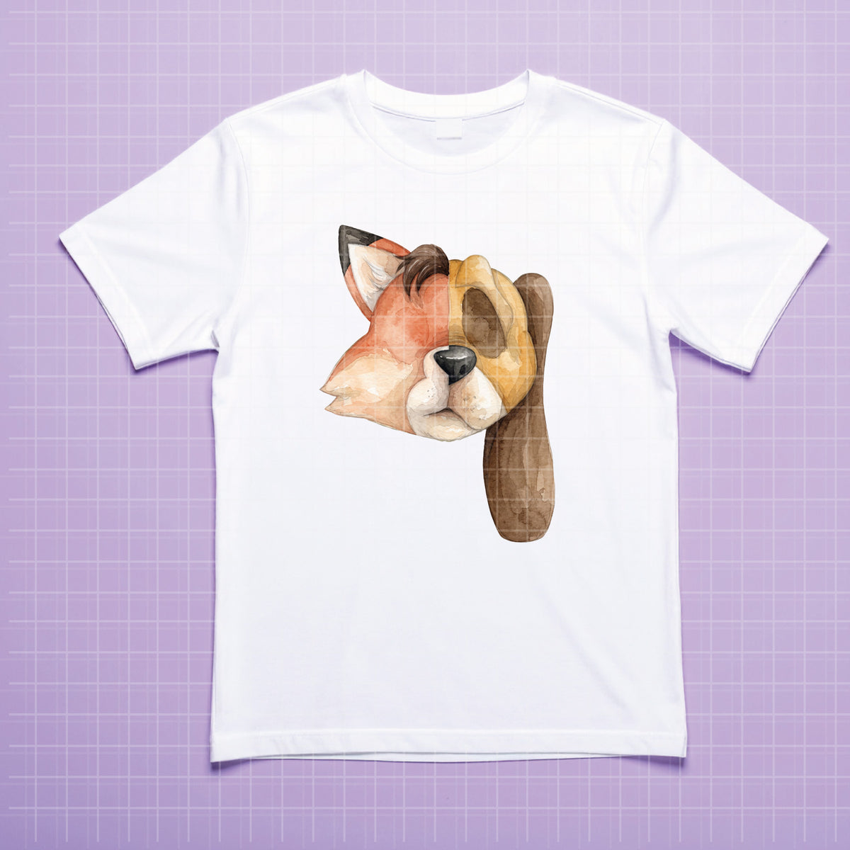 COD7464 - The Fox and The Hound Watercolor PNG bundle, Disney clipart packs.