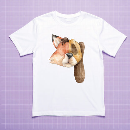 COD7464 - The Fox and The Hound Watercolor PNG bundle, Disney clipart packs.