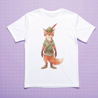COD7473 - Robin Hood Watercolor PNG bundle, Disney clipart packs.