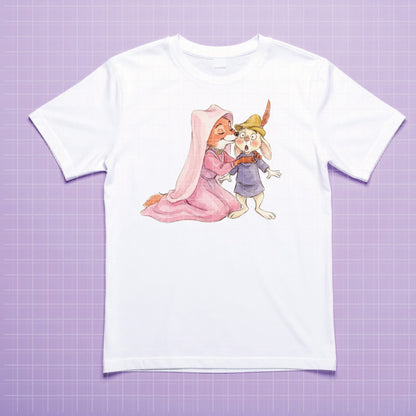 COD7474 - Robin Hood Characters Watercolor PNG bundle, Disney clipart packs.