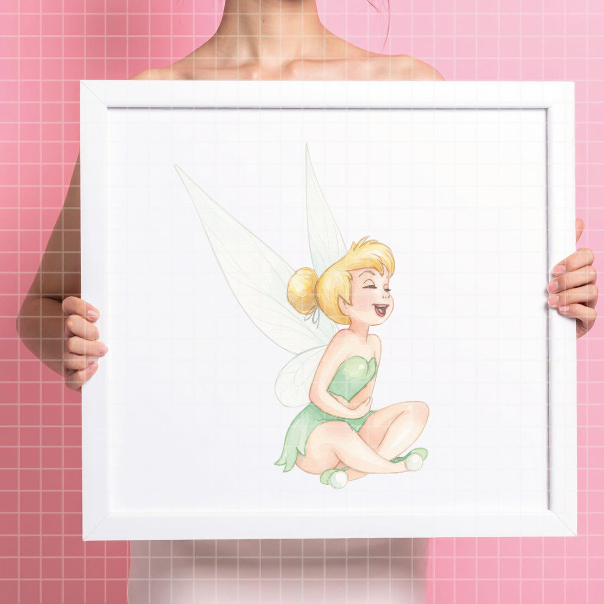 COD7480 - Tinker Bell Watercolor PNG bundle, Disney clipart packs.