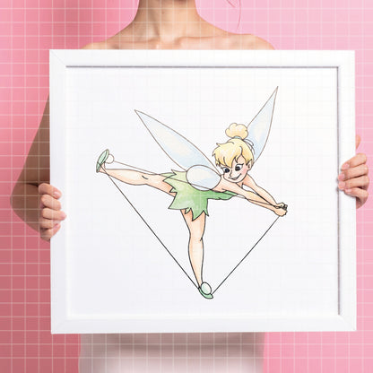 COD7481 - Tinker Bell Watercolor PNG bundle, Disney clipart packs.