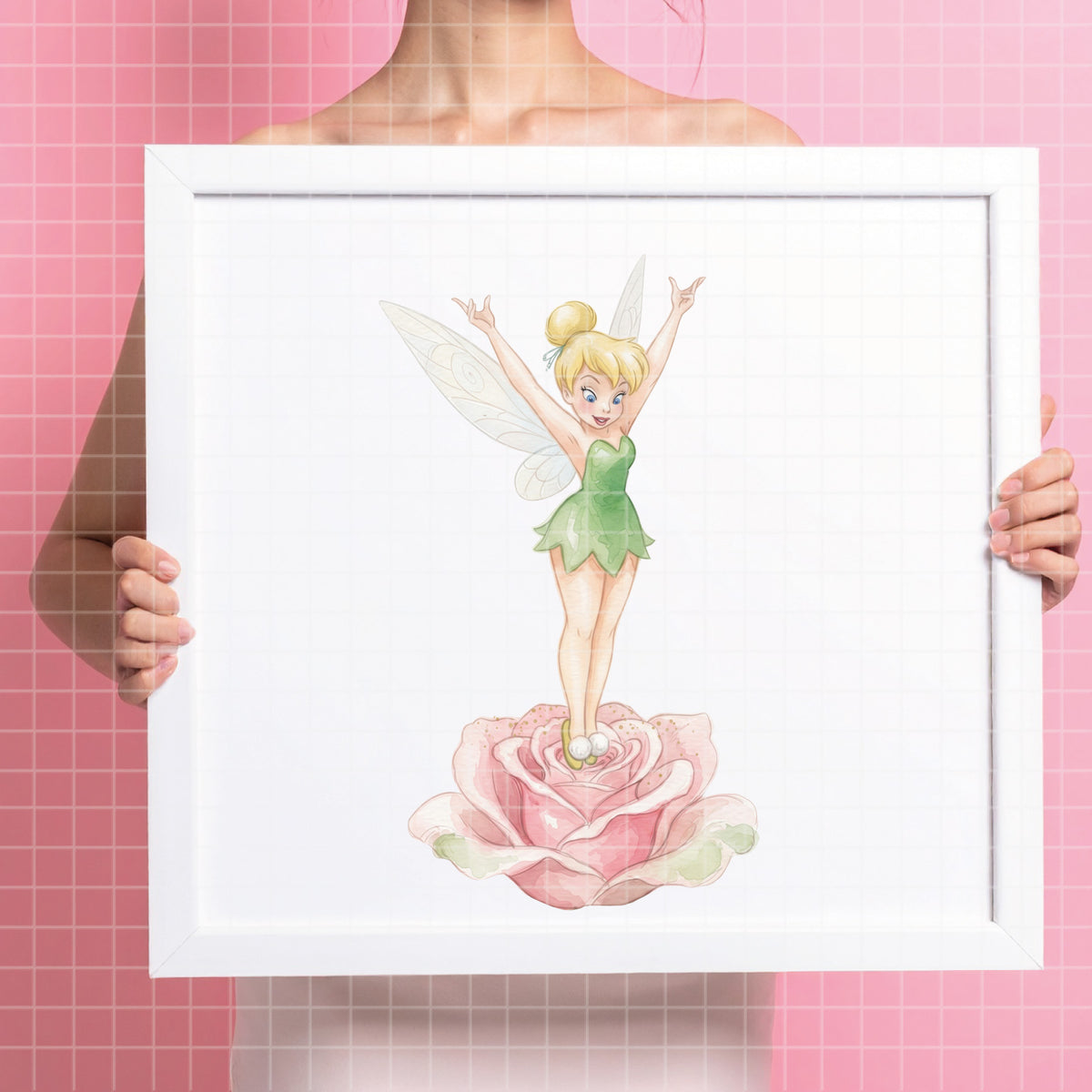 COD7483 - Tinker Bell Watercolor PNG bundle, Disney clipart packs.