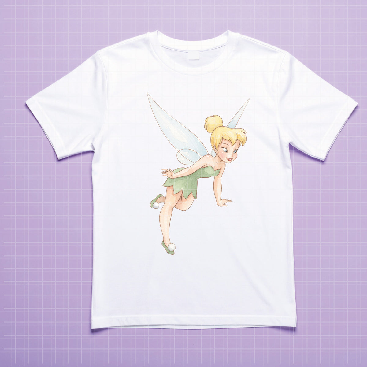 COD7483 - Tinker Bell Watercolor PNG bundle, Disney clipart packs.