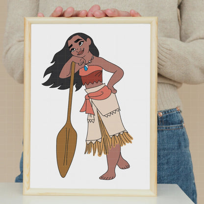 COD4089 - Moana icons & characters pack bundle, Disney princess clipart Svg, Png, Eps, Dxf, Jpeg, vector.